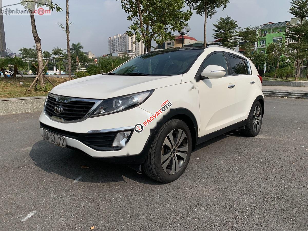 Bán Kia Sportage 2.0AT 2011, màu trắng, nhập khẩu nguyên chiếc-9