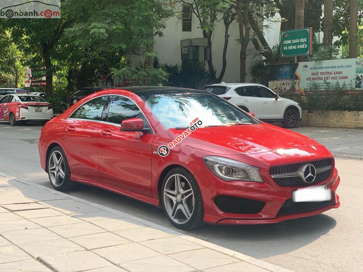 Cần bán lại xe Mercedes CLA250 AMG 4 MATIC 2014, màu đỏ, xe nhập-2