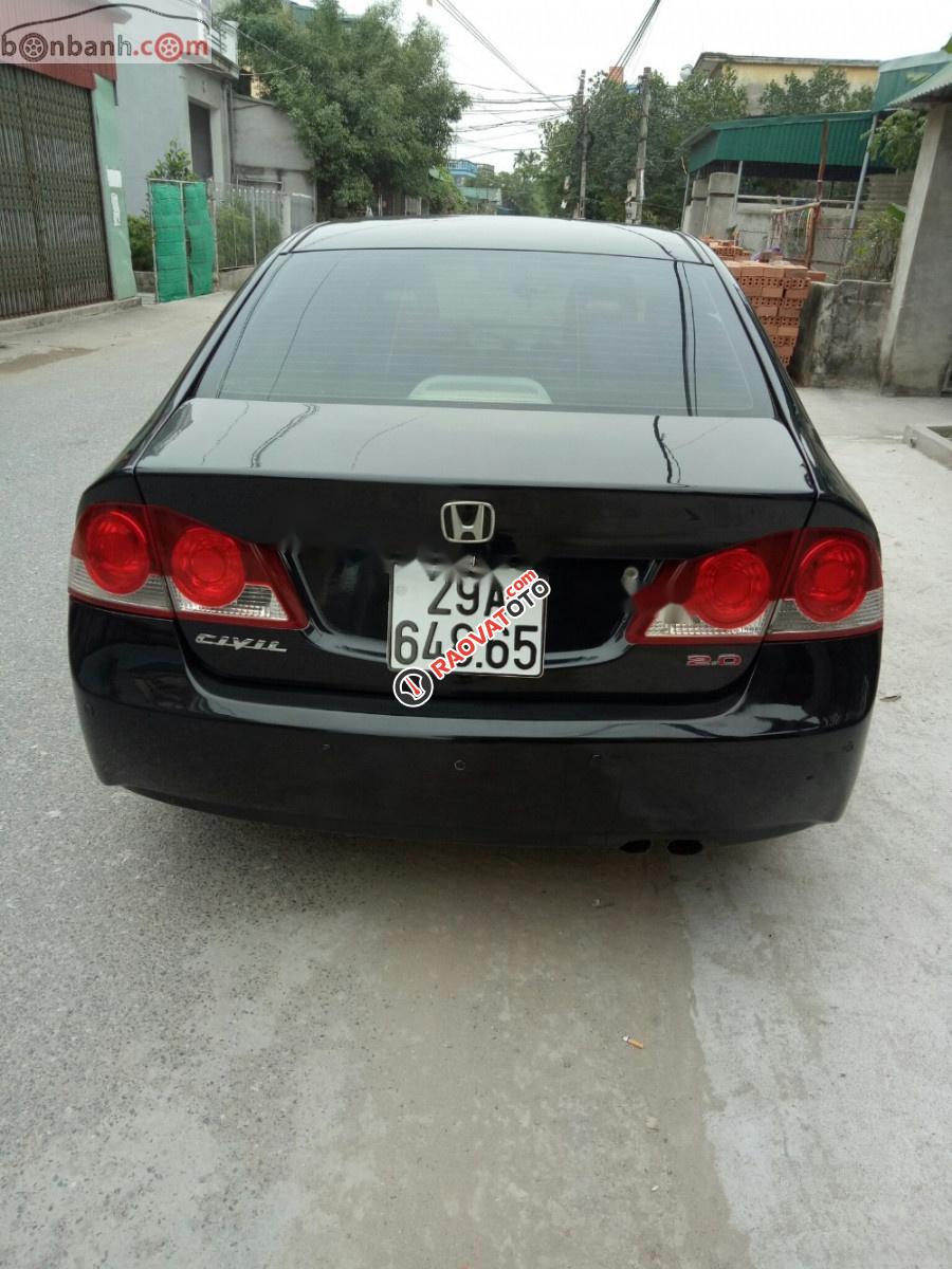 Cần bán lại xe Honda Civic đời 2007, màu đen-5