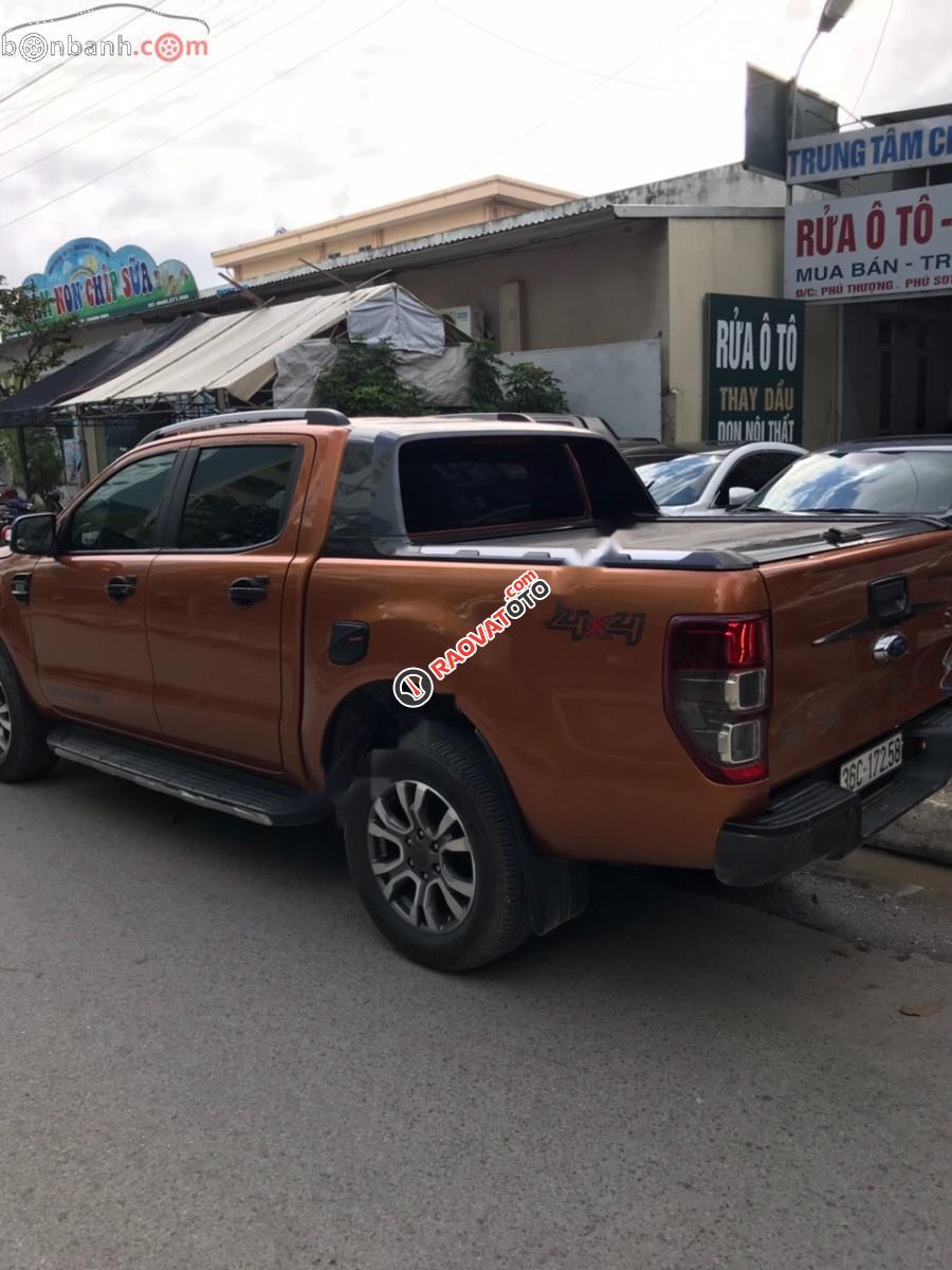 Cần bán xe Ford Ranger 3.2 đời 2016, màu vàng, nhập khẩu nguyên chiếc -6