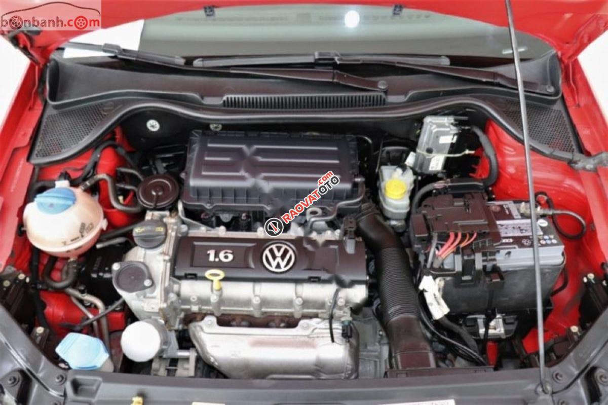 Cần bán Volkswagen Polo 1.6 AT sản xuất 2016, màu đỏ, nhập khẩu chính hãng-2