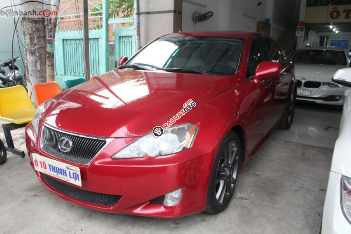 Cần bán Lexus IS 250 sản xuất 2007, màu đỏ, xe nhập, giá 750tr-9