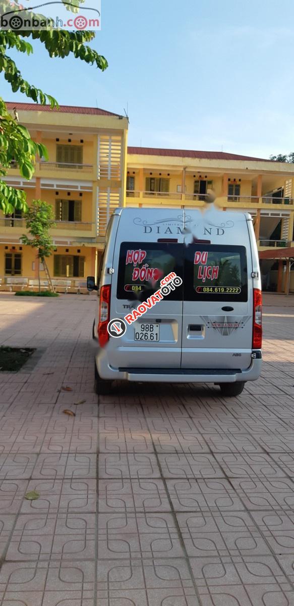 Bán xe Ford Transit Luxury 2014, màu bạc-8