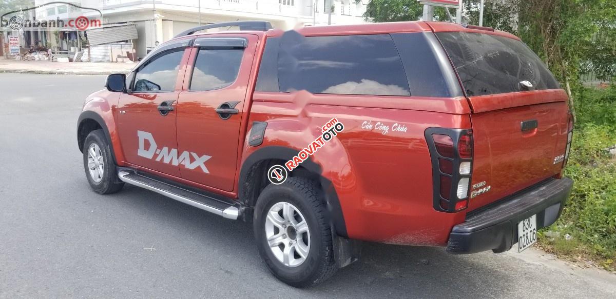 Cần bán gấp Isuzu Dmax đời 2014, màu đỏ, nhập khẩu-6