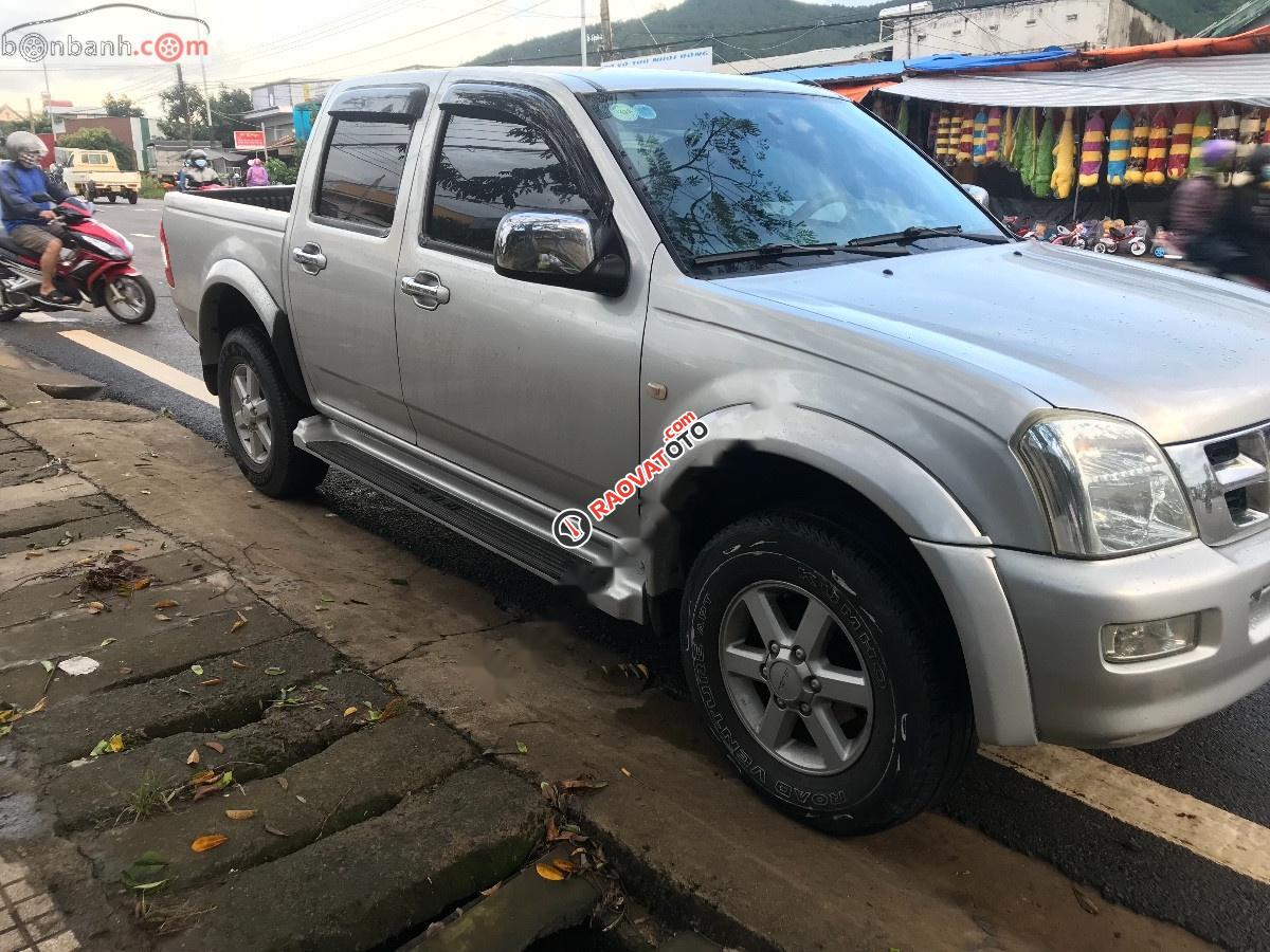 Bán xe Isuzu Dmax 2007, màu bạc xe nguyên bản-2