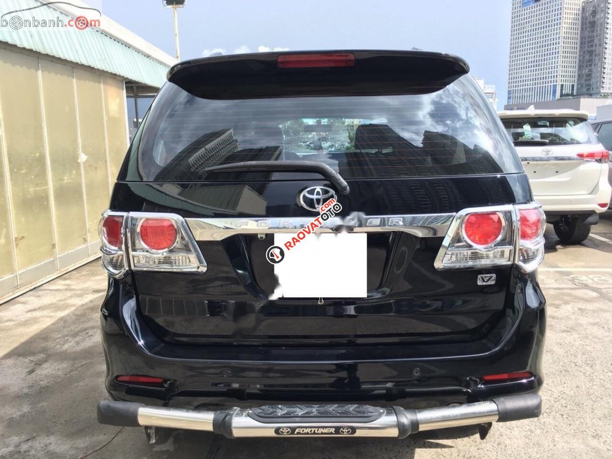 Bán xe Toyota Fortuner 2.7V 4x4 AT đời 2013, màu đen-1