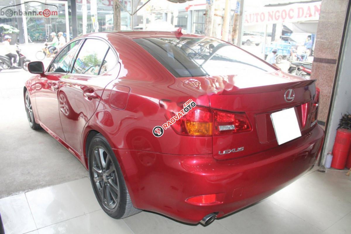 Cần bán Lexus IS 250 sản xuất 2007, màu đỏ, xe nhập, giá 750tr-3