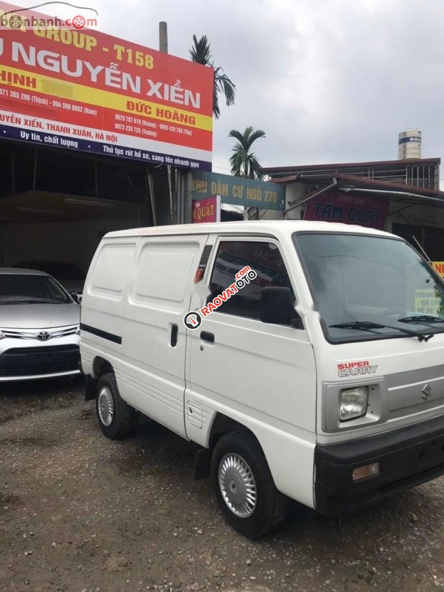 Bán ô tô Suzuki Super Carry Van Blind Van đời 2015, màu trắng-5