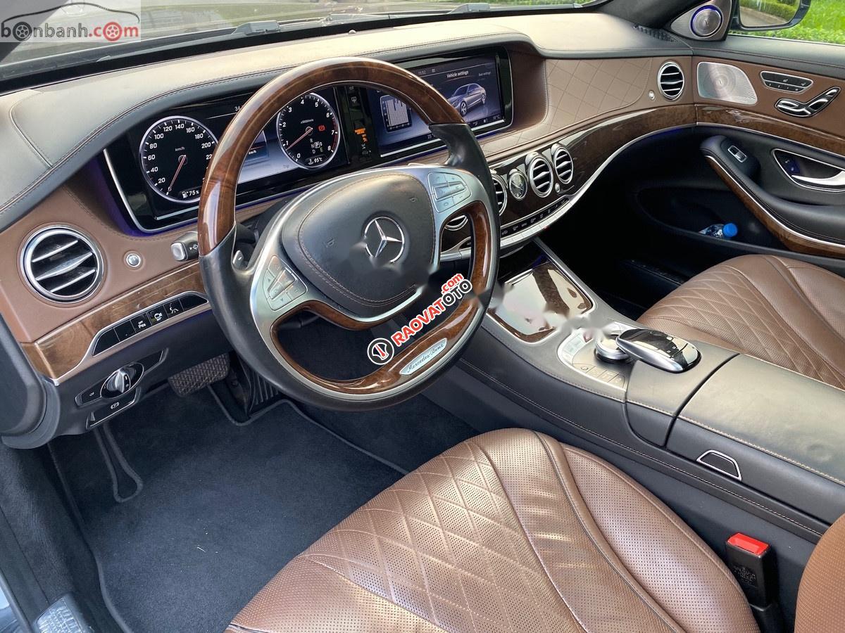Cần bán gấp Mercedes Benz_S500 sản xuất năm 2015, màu đen, nhập khẩu nguyên chiếc-3
