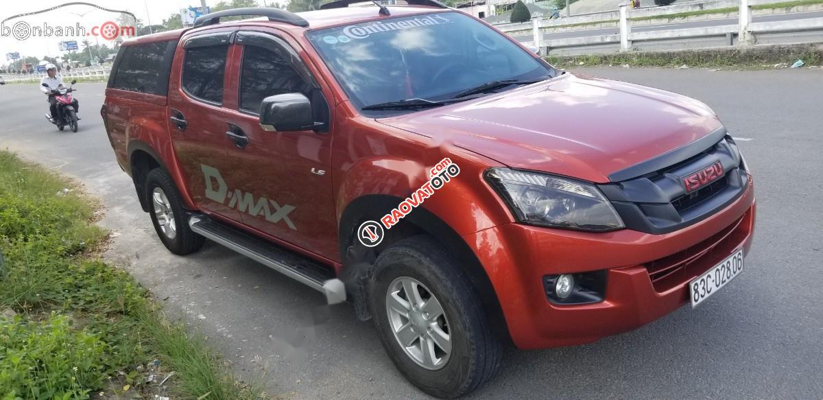 Cần bán gấp Isuzu Dmax đời 2014, màu đỏ, nhập khẩu-2