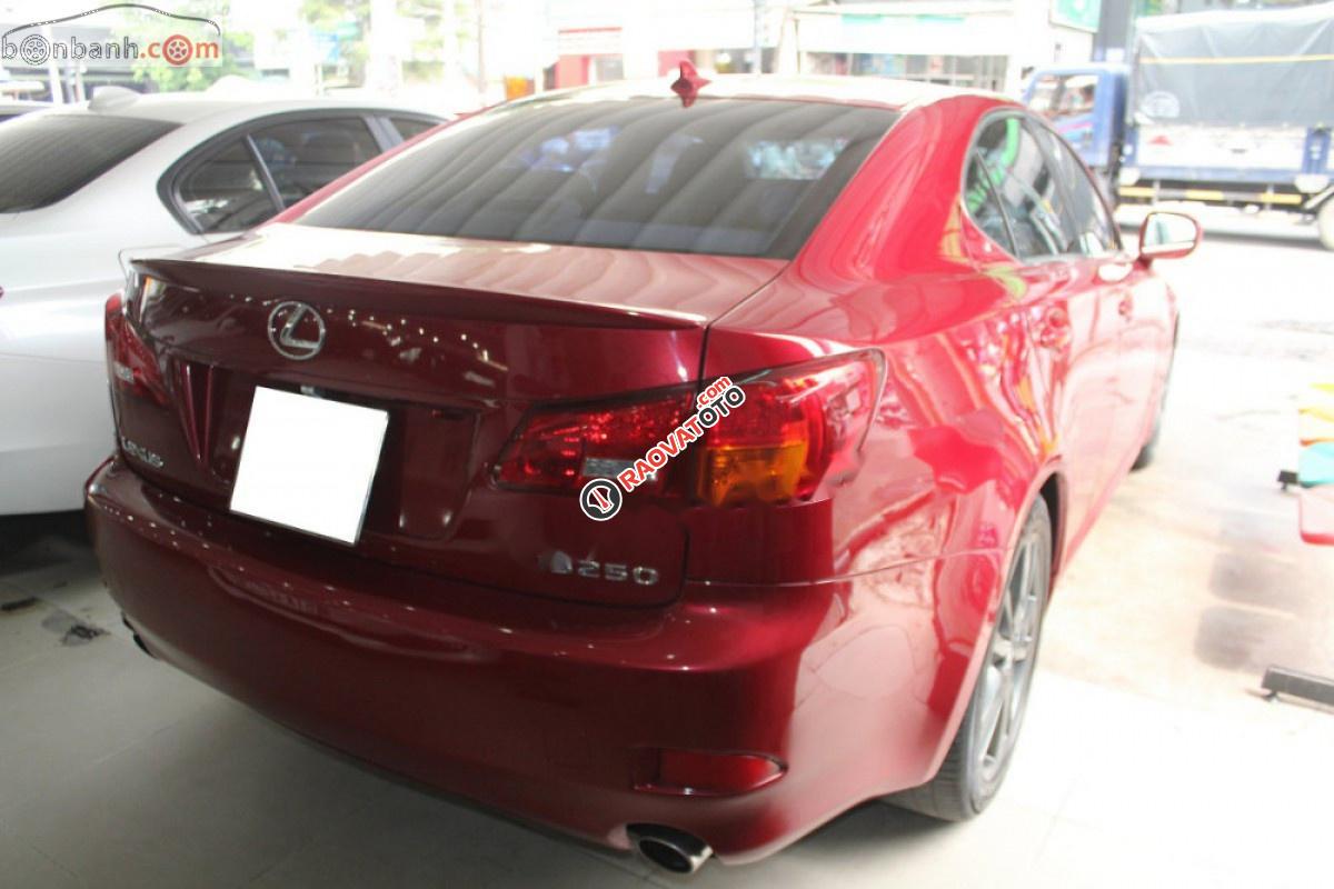 Cần bán Lexus IS 250 sản xuất 2007, màu đỏ, xe nhập, giá 750tr-6