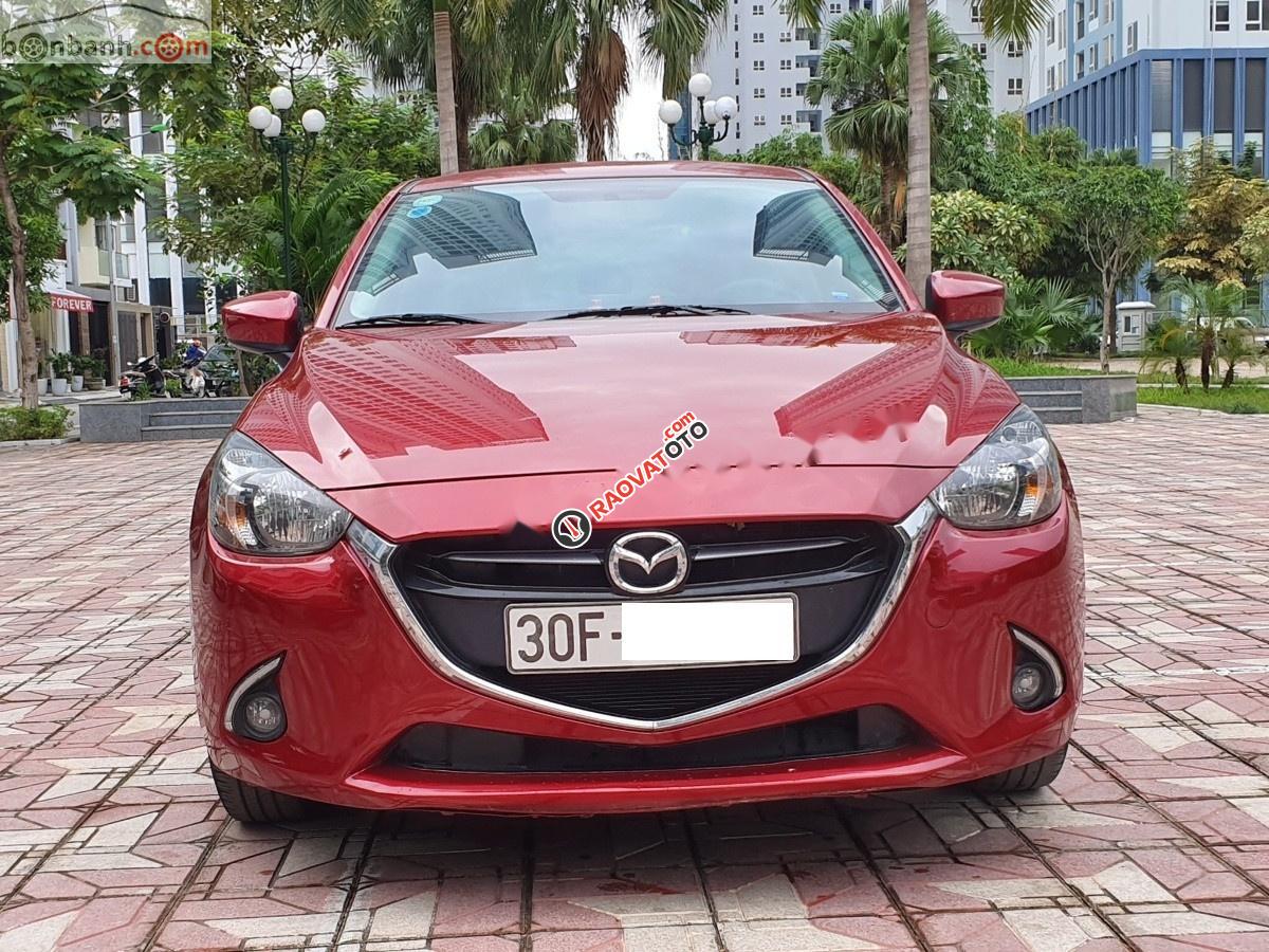 Bán Mazda 2 1.5 AT đời 2017, màu đỏ, giá chỉ 500 triệu-0