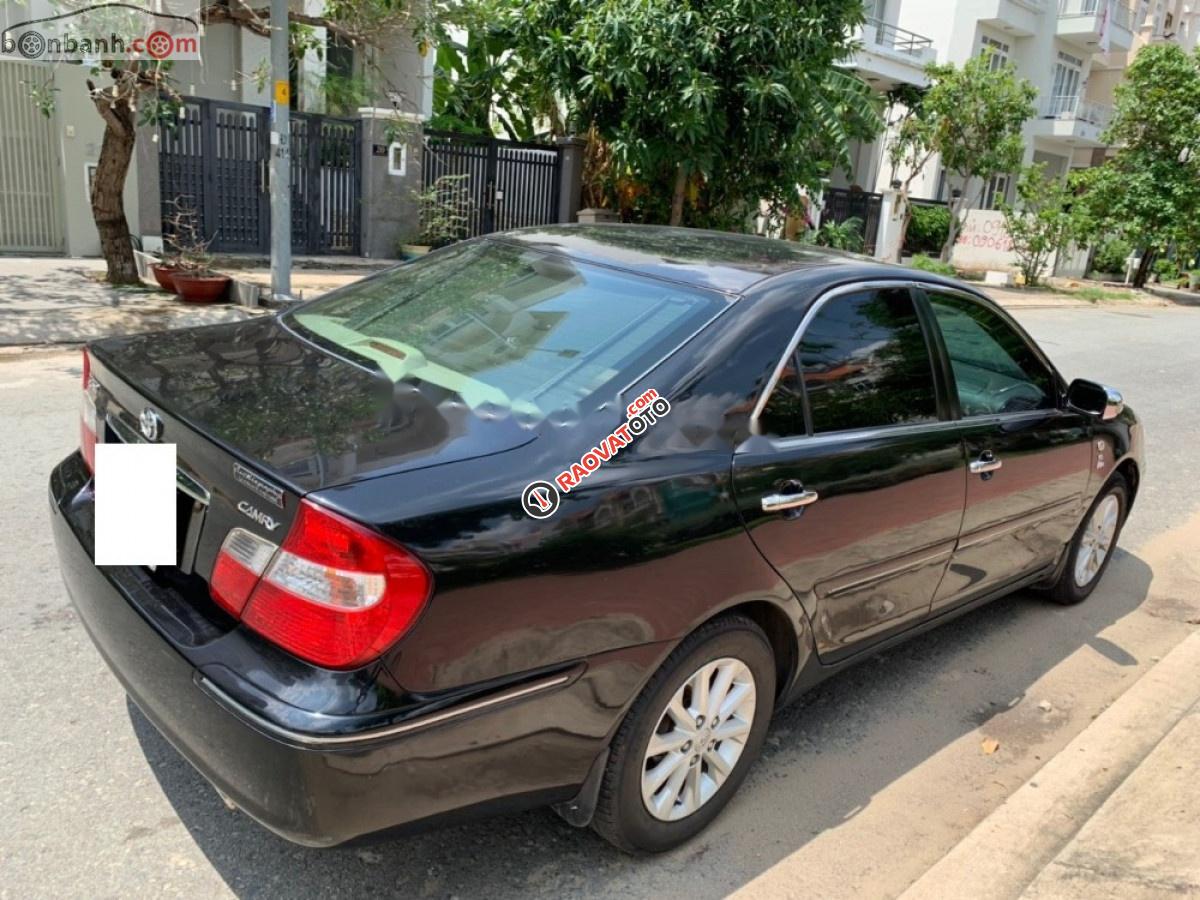 Bán Toyota Camry 3.0V đời 2004, màu đen số tự động-7