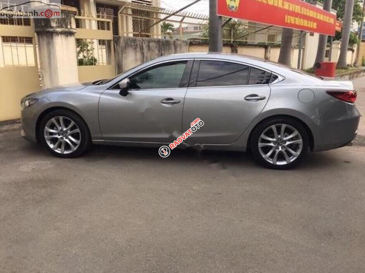 Bán Mazda 6 AT sản xuất 2017, màu bạc chính chủ, 623 triệu-2