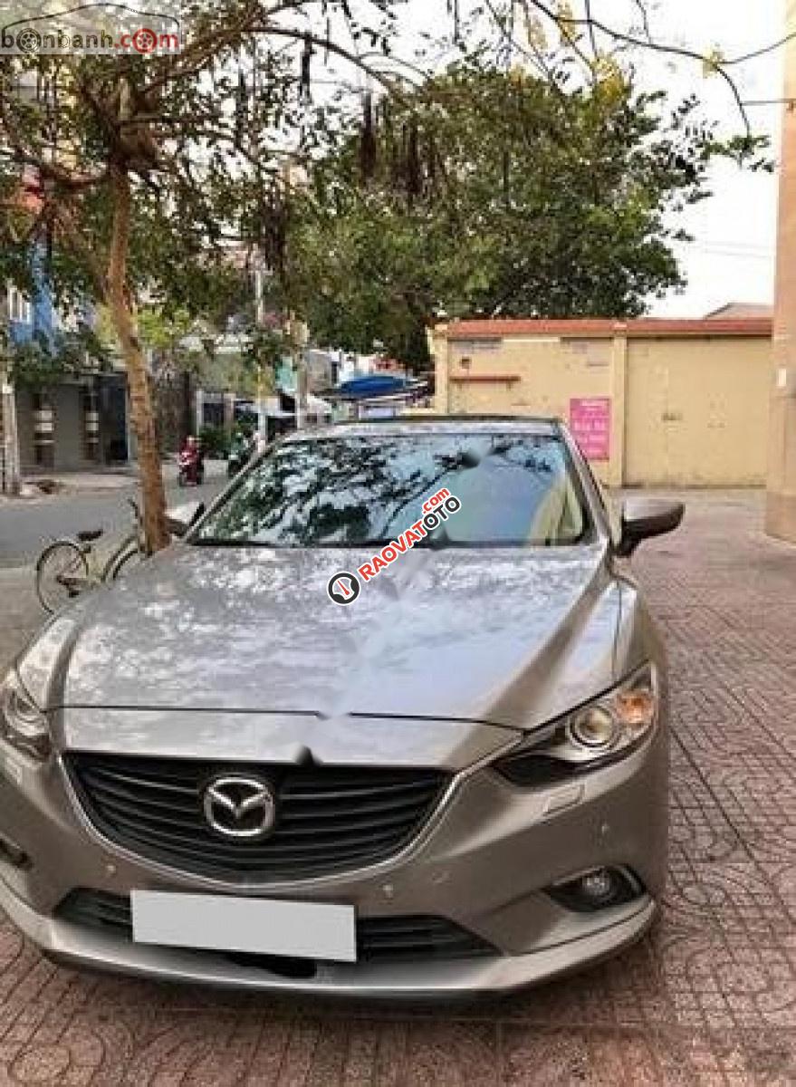 Bán Mazda 6 AT sản xuất 2017, màu bạc chính chủ, 623 triệu-1