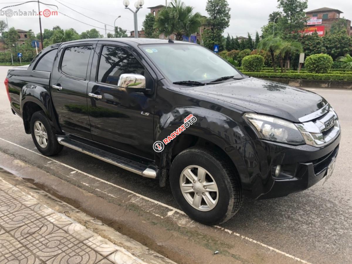 Bán ô tô Isuzu Dmax LS 3.0 4x2MT đời 2014, màu đen, xe nhập chính chủ-0