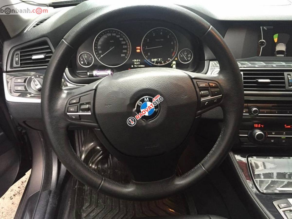 Bán BMW 5 Series 520i năm sản xuất 2012, màu nâu, xe nhập số tự động, giá 989tr-1