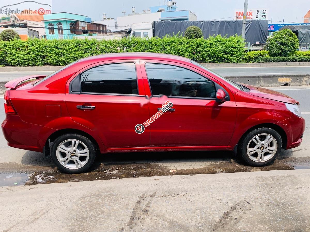 Bán Chevrolet Aveo năm 2018, màu đỏ mới chạy 9.700km, 370 triệu-9