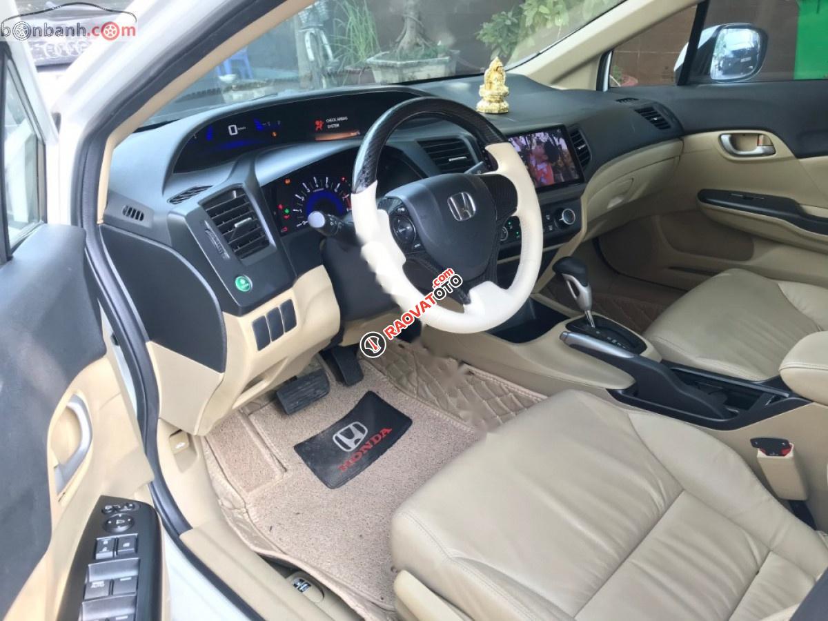 Bán Honda Civic 2015, màu trắng, 690tr-5