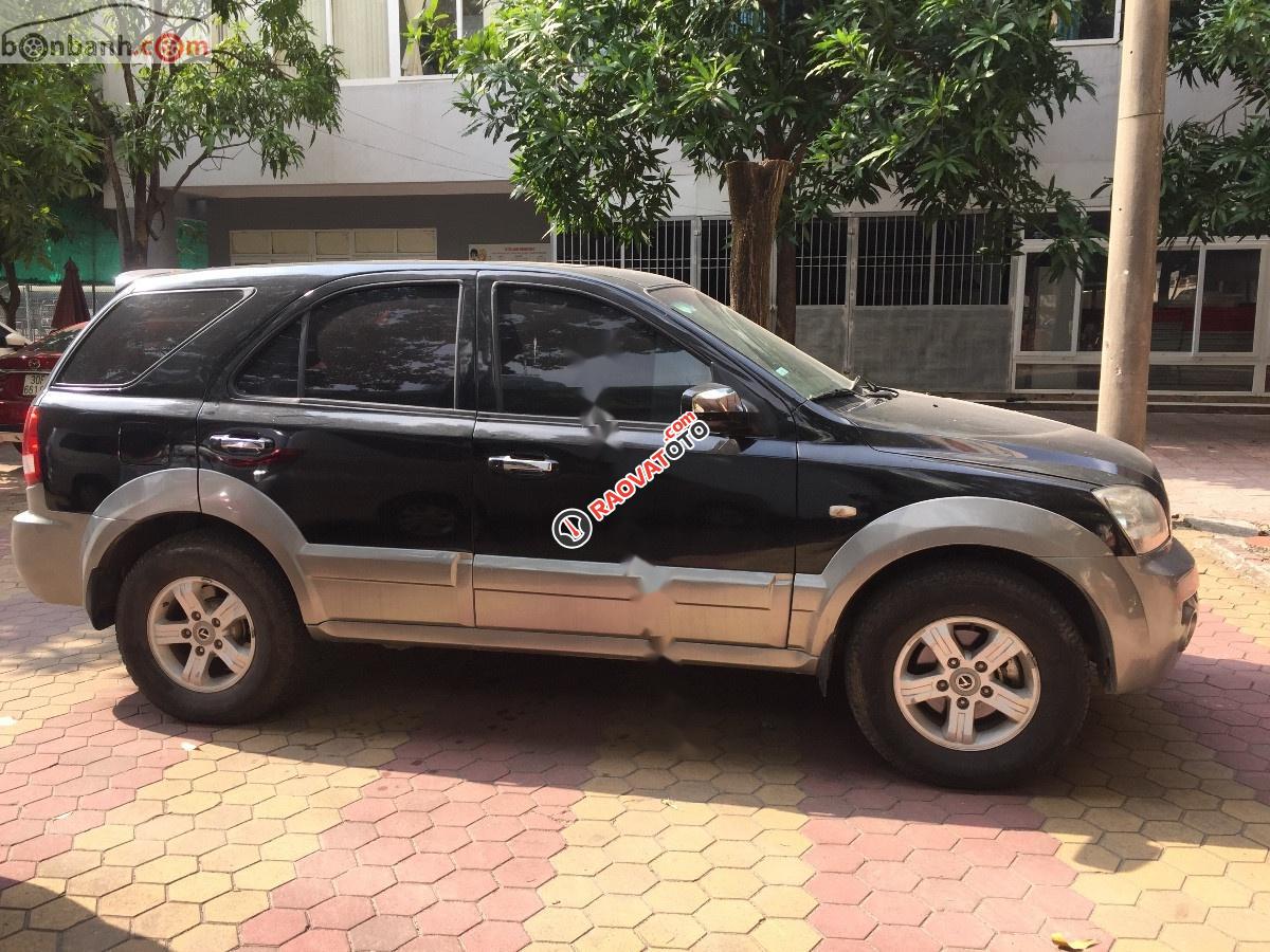 Cần bán lại xe Kia Sorento sản xuất năm 2004, màu đen, nhập khẩu, 288tr-5