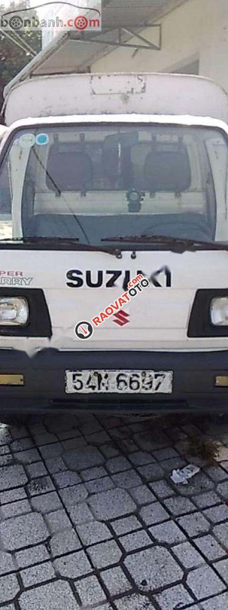 Bán xe cũ Suzuki Super Carry Truck 1.0 MT đời 2000, màu trắng-0