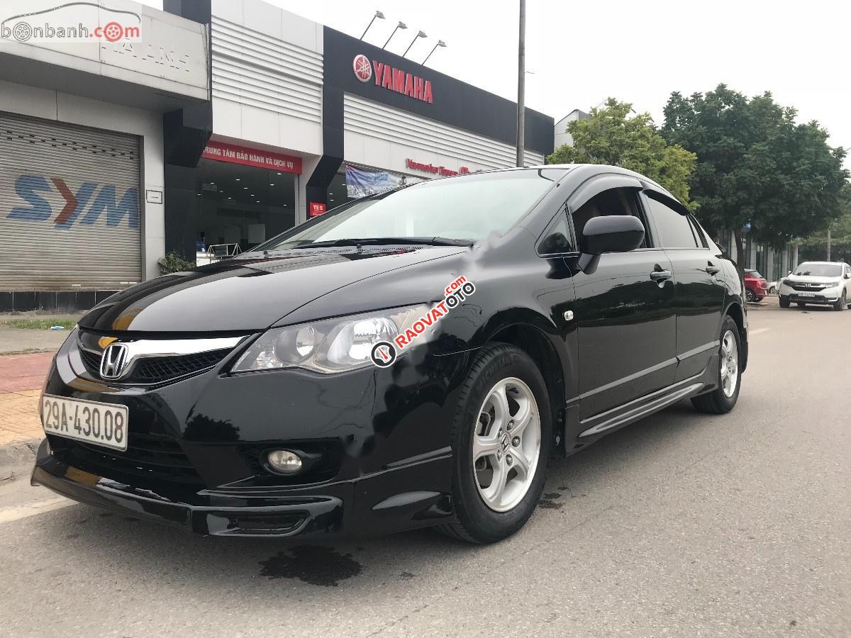 Bán Honda Civic 1.8 MT 2011, màu đen, giá chỉ 370 triệu-0