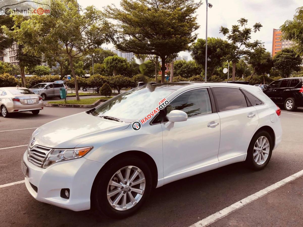 Bán Toyota Venza 2.7 đời 2009, màu trắng, nhập khẩu số tự động, 720 triệu-1