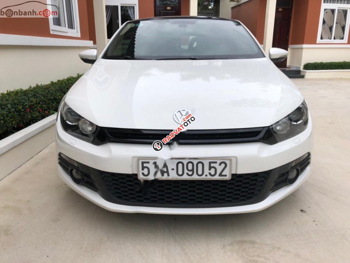 Bán Volkswagen Scirocco 1.4 AT 2010, màu trắng, nhập khẩu-0