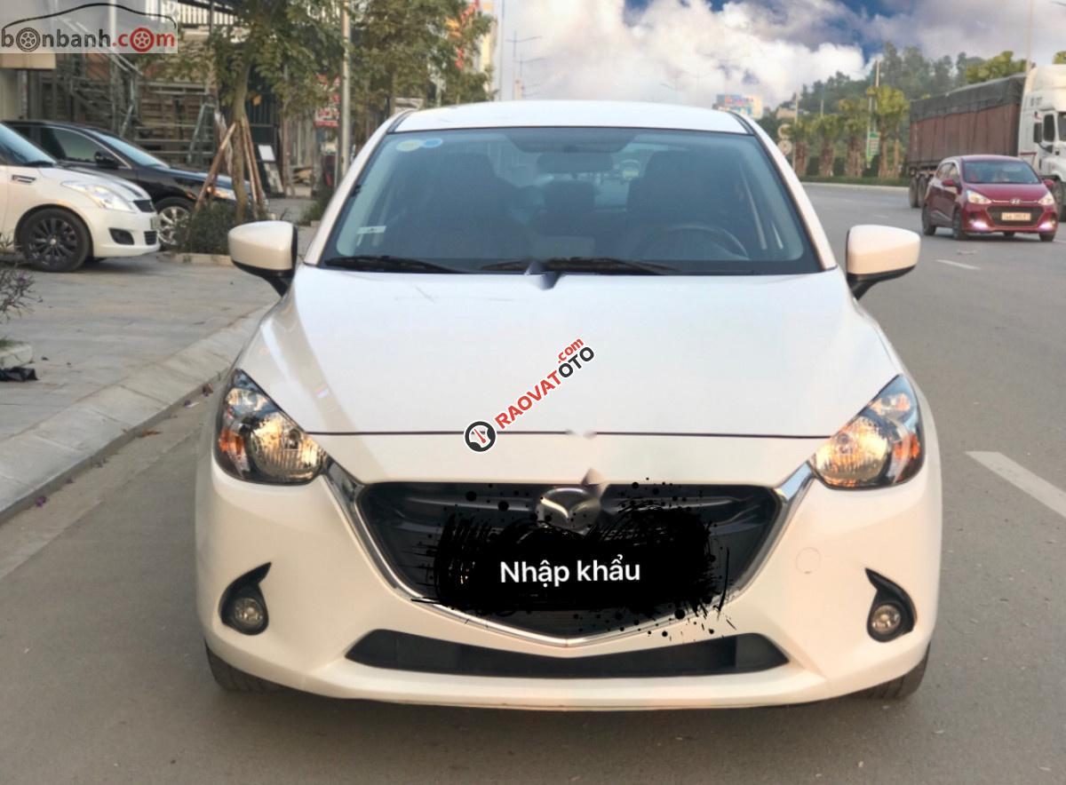 Bán Mazda 2 1.5 AT sản xuất năm 2015, màu trắng, nhập khẩu-7