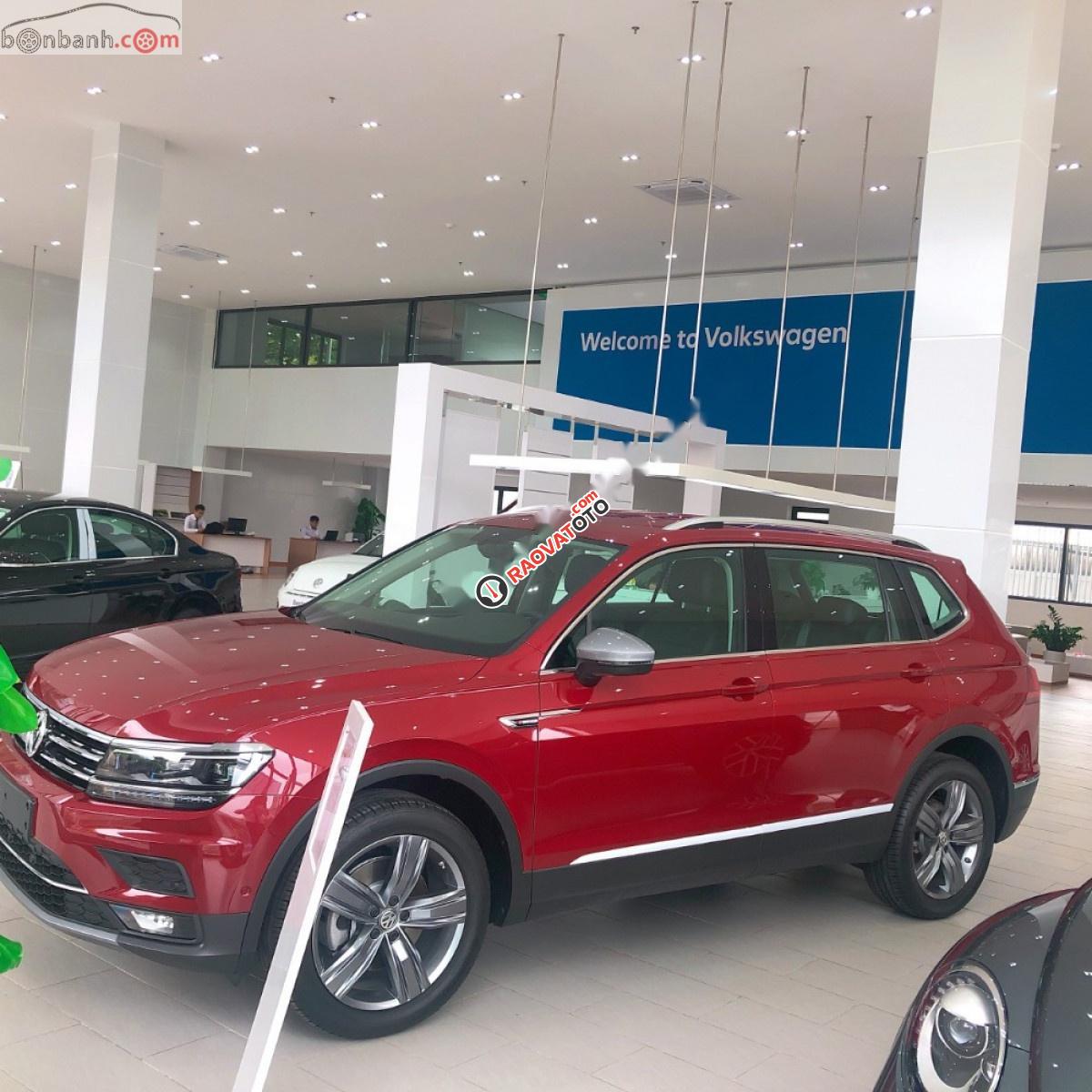 Bán Volkswagen Tiguan Allspace Luxury 2019, màu đỏ, nhập khẩu-8