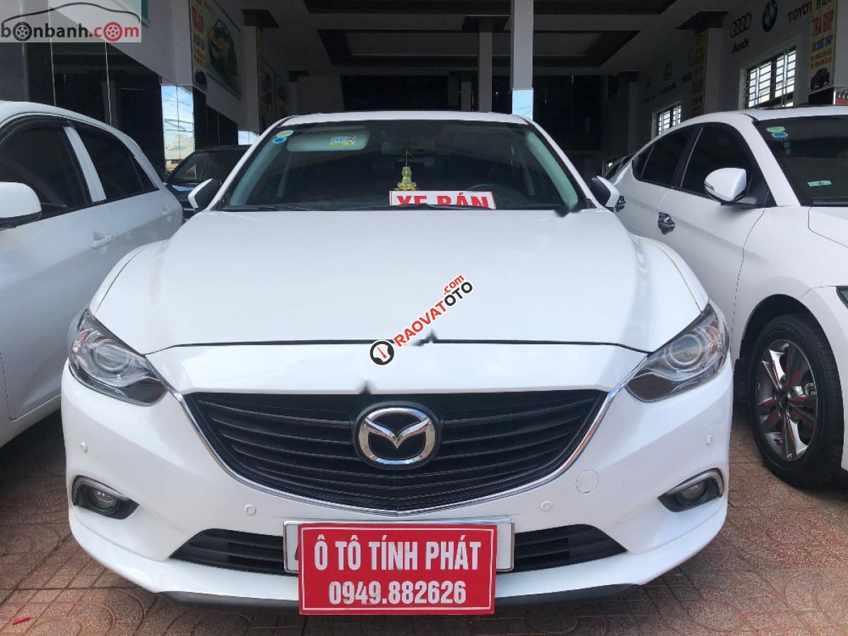 Bán Mazda 6 2.0AT năm 2016, màu trắng, 630tr-1
