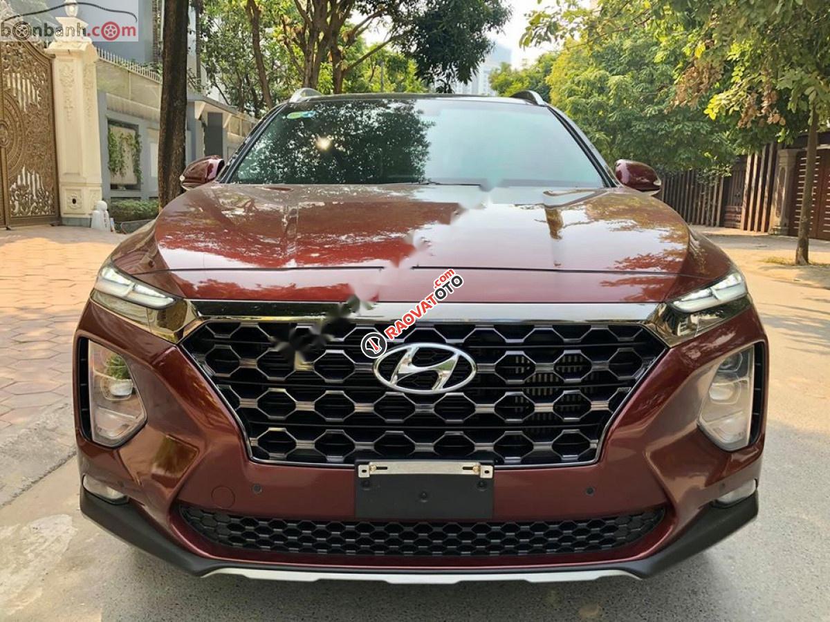 Bán Hyundai Santa Fe 2.2D HTRC sản xuất 2019, màu đỏ-9