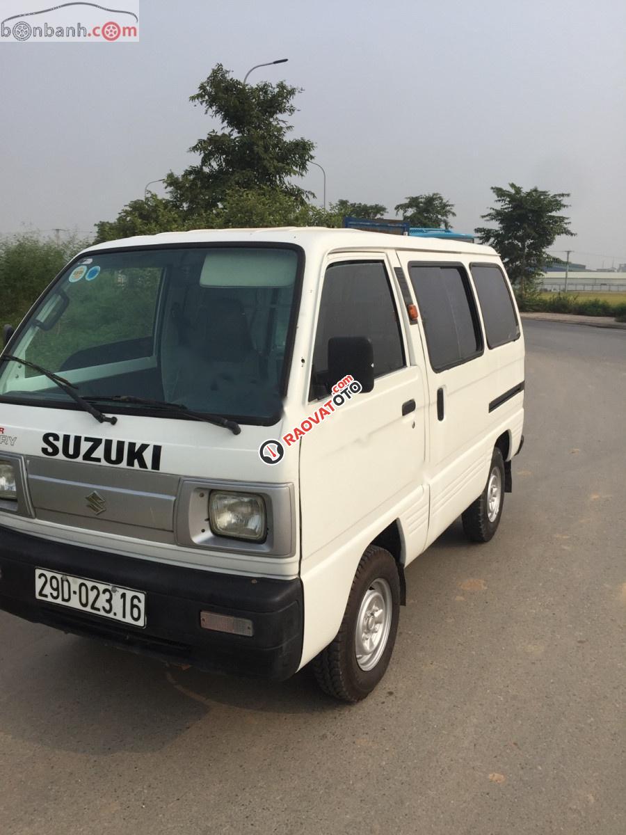 Cần bán Suzuki Super Carry Van năm sản xuất 2009, màu trắng xe chạy máy nổ êm-2