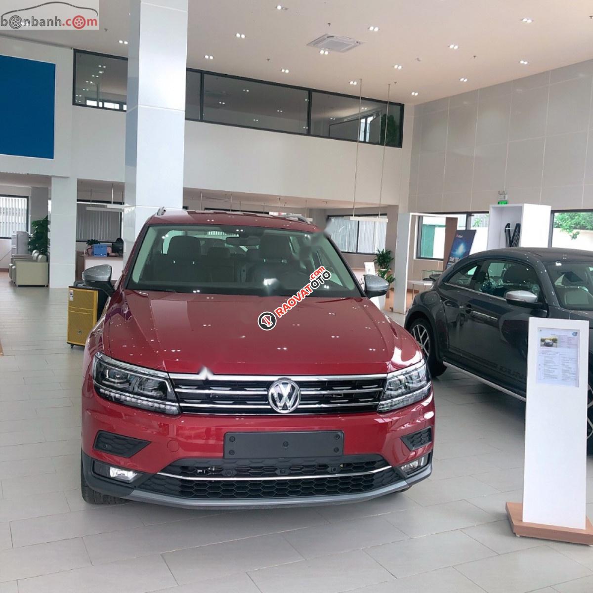 Bán Volkswagen Tiguan Allspace Luxury 2019, màu đỏ, nhập khẩu-7