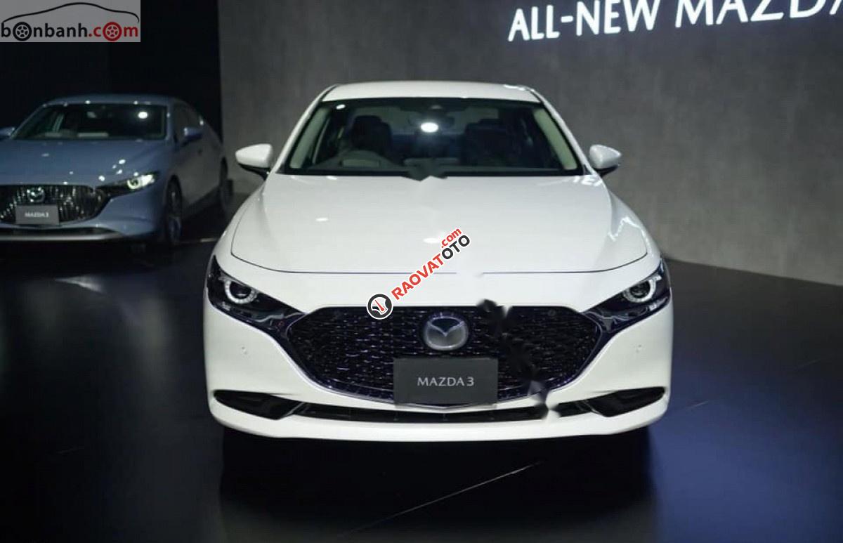Cần bán Mazda 3 1.5 đời 2019, màu trắng, giá chỉ 709 triệu-2