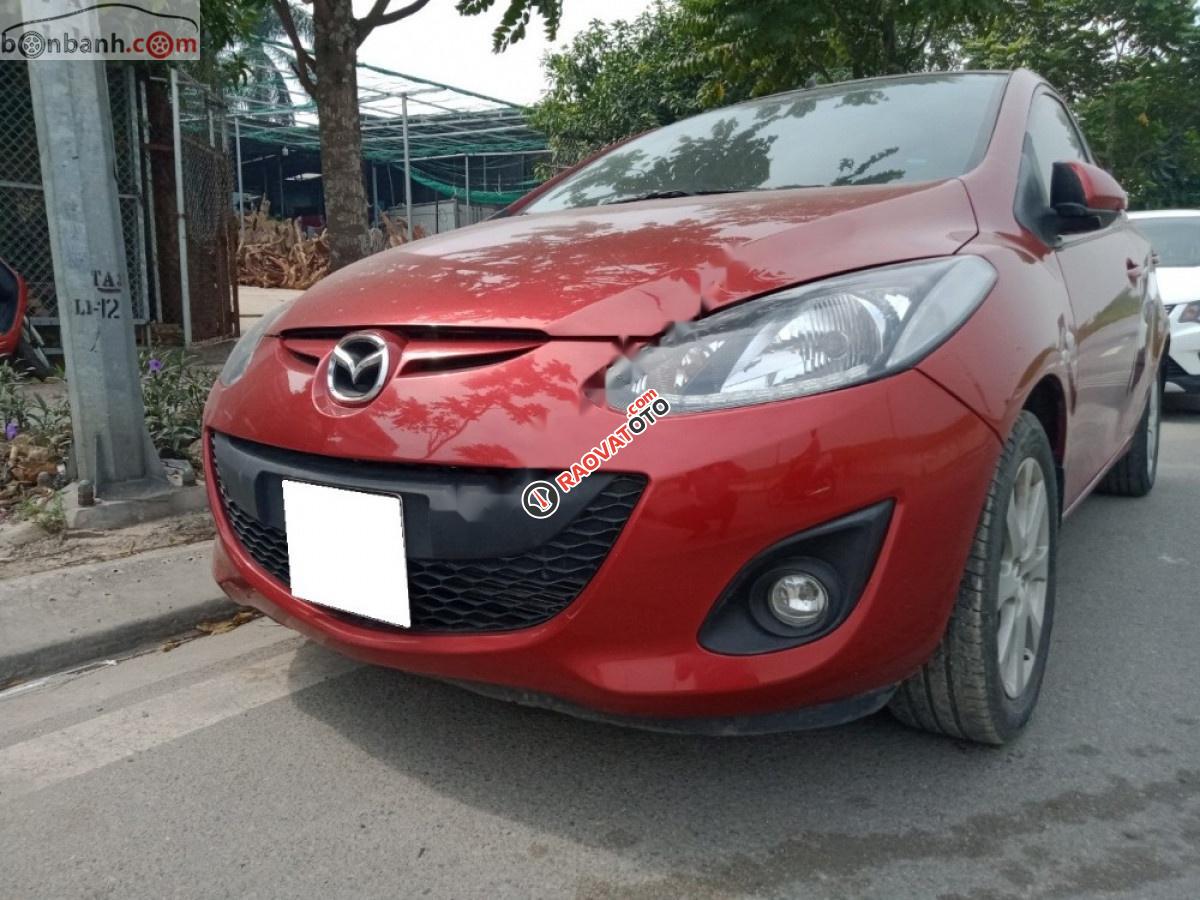 Bán Mazda 2 S đời 2014, màu đỏ, chính chủ, 350 triệu-1