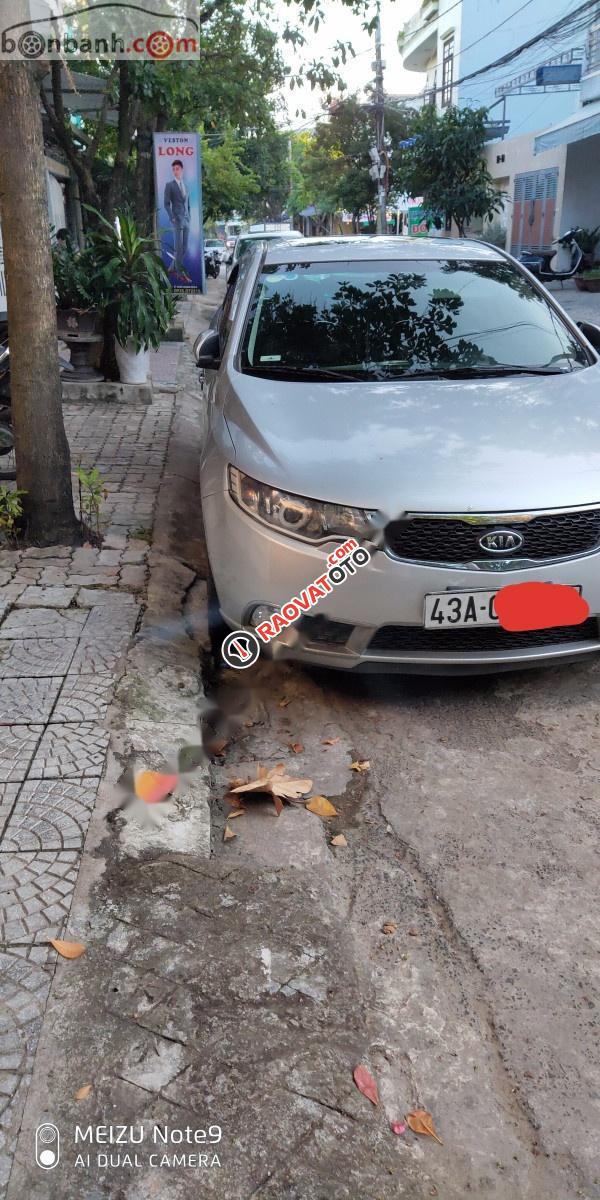 Bán xe Kia Forte đời 2011, màu bạc xe nguyên bản-0