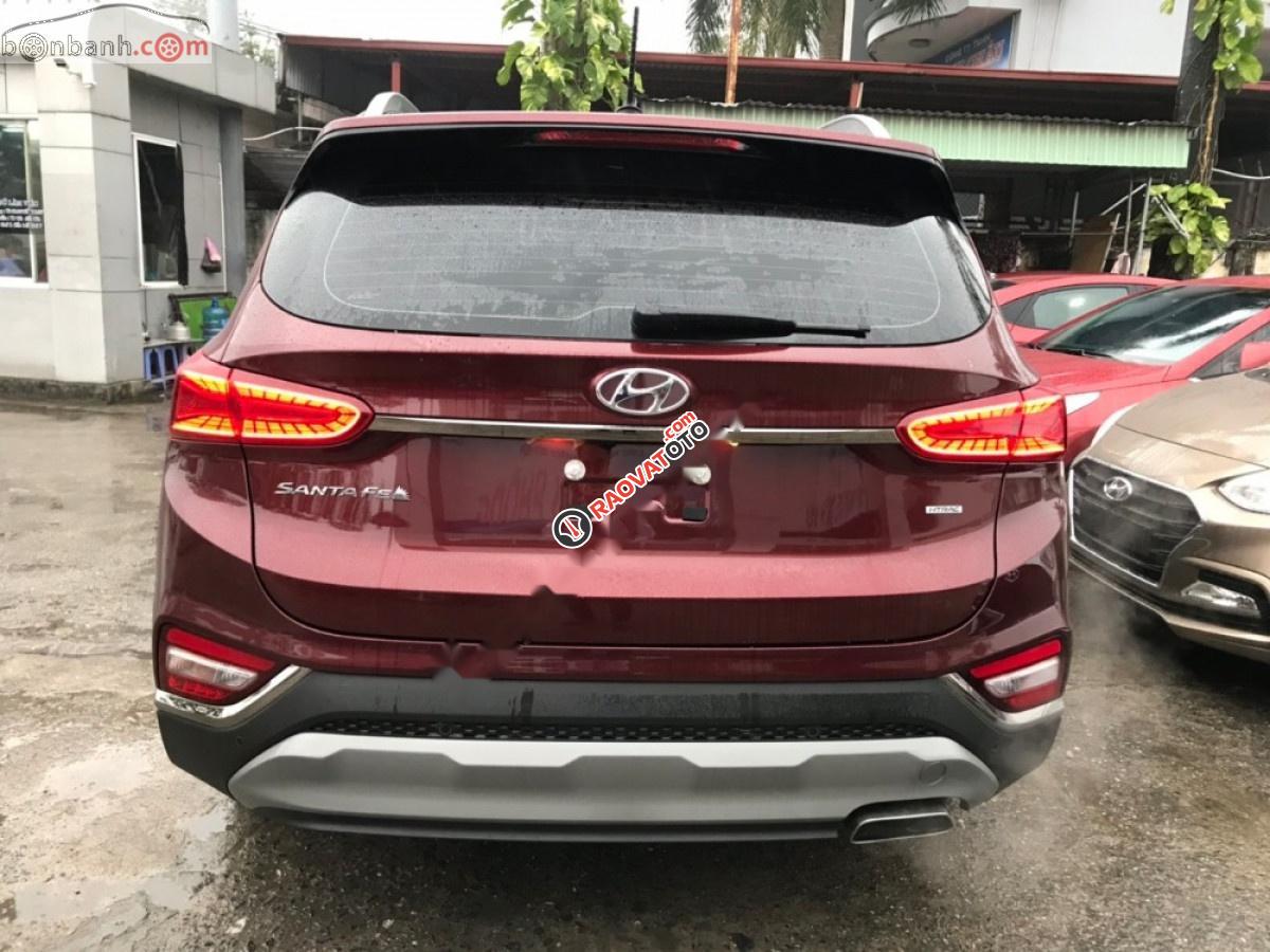 Bán Hyundai Santa Fe 2.2L 2019, màu đỏ, giá tốt-7