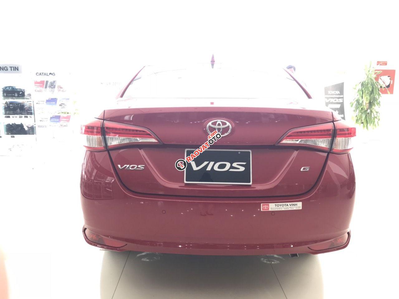 Toyota Vinh - Nghệ An - Hotline: 0904.72.52.66, bán xe Vios G 2019 tự động giá tốt khuyến mãi khủng trả góp 0%-4