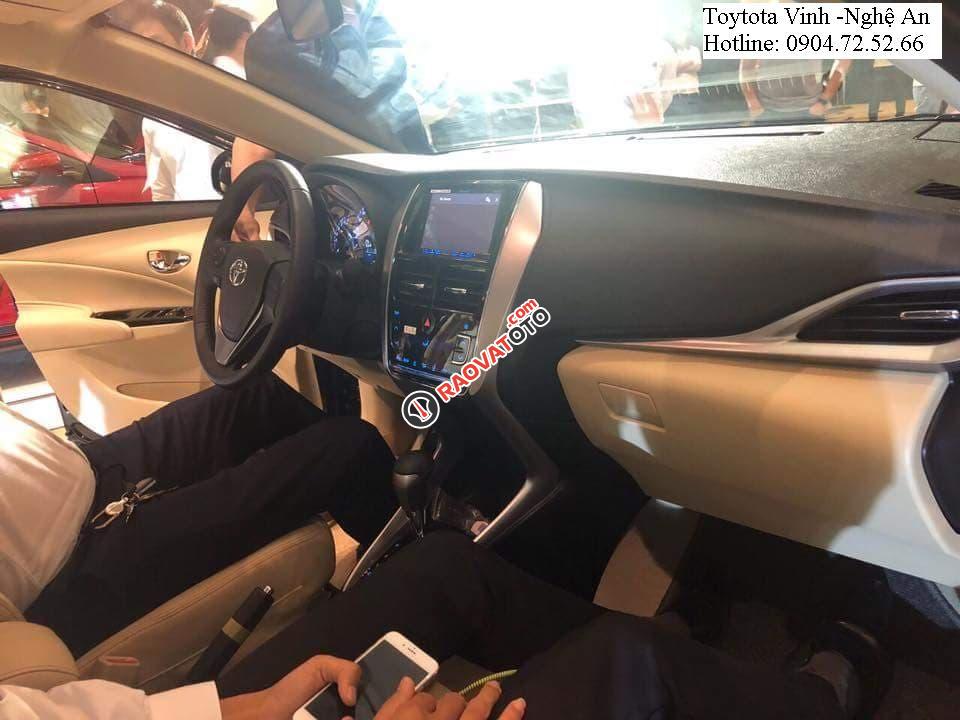 Toyota Vinh - Nghệ An - Hotline: 0904.72.52.66, bán xe Vios G 2019 tự động giá tốt khuyến mãi khủng trả góp 0%-7