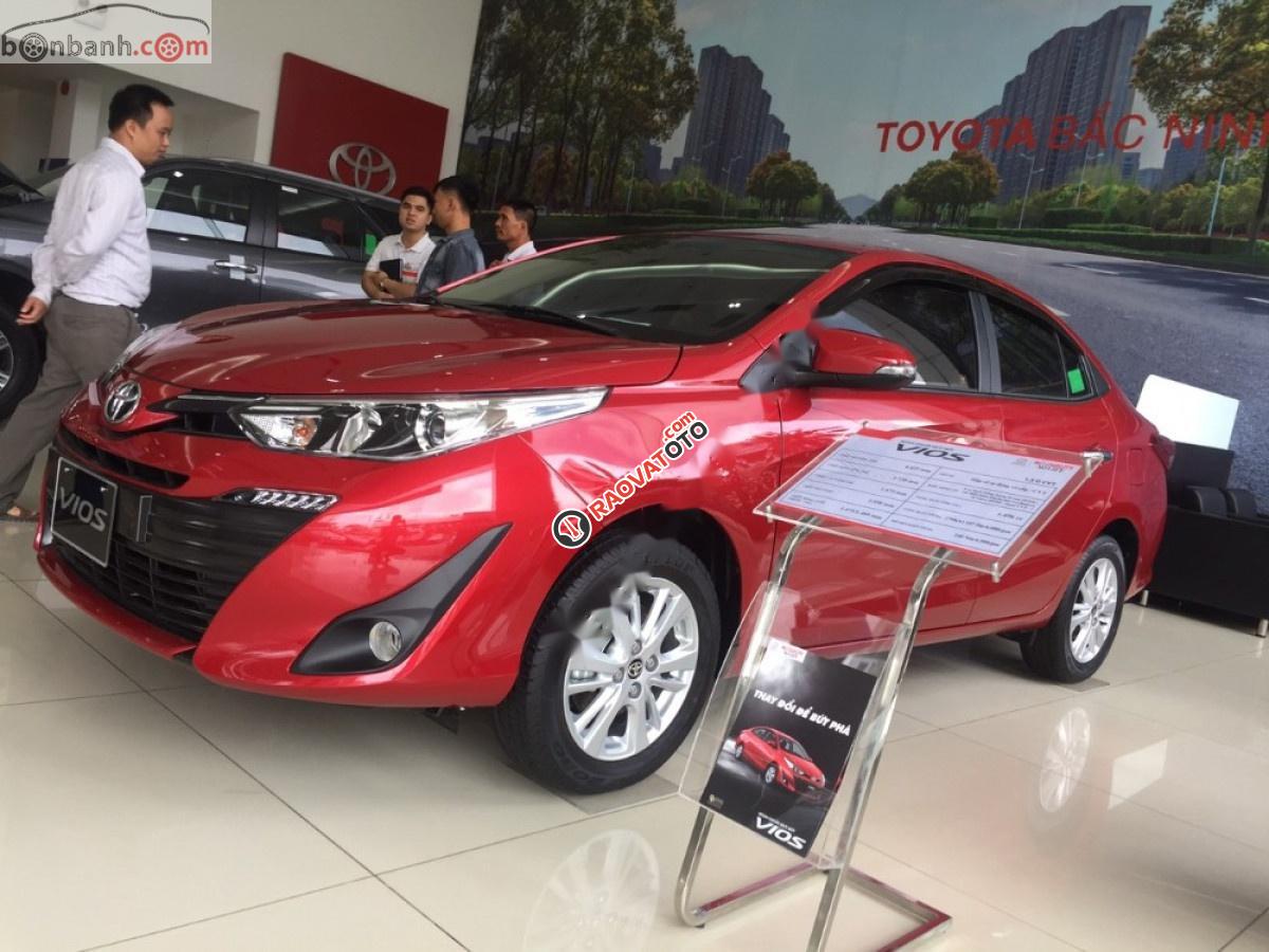 Cần bán xe Toyota Vios 1.5 CVT đời 2019, màu đỏ, 540tr-1