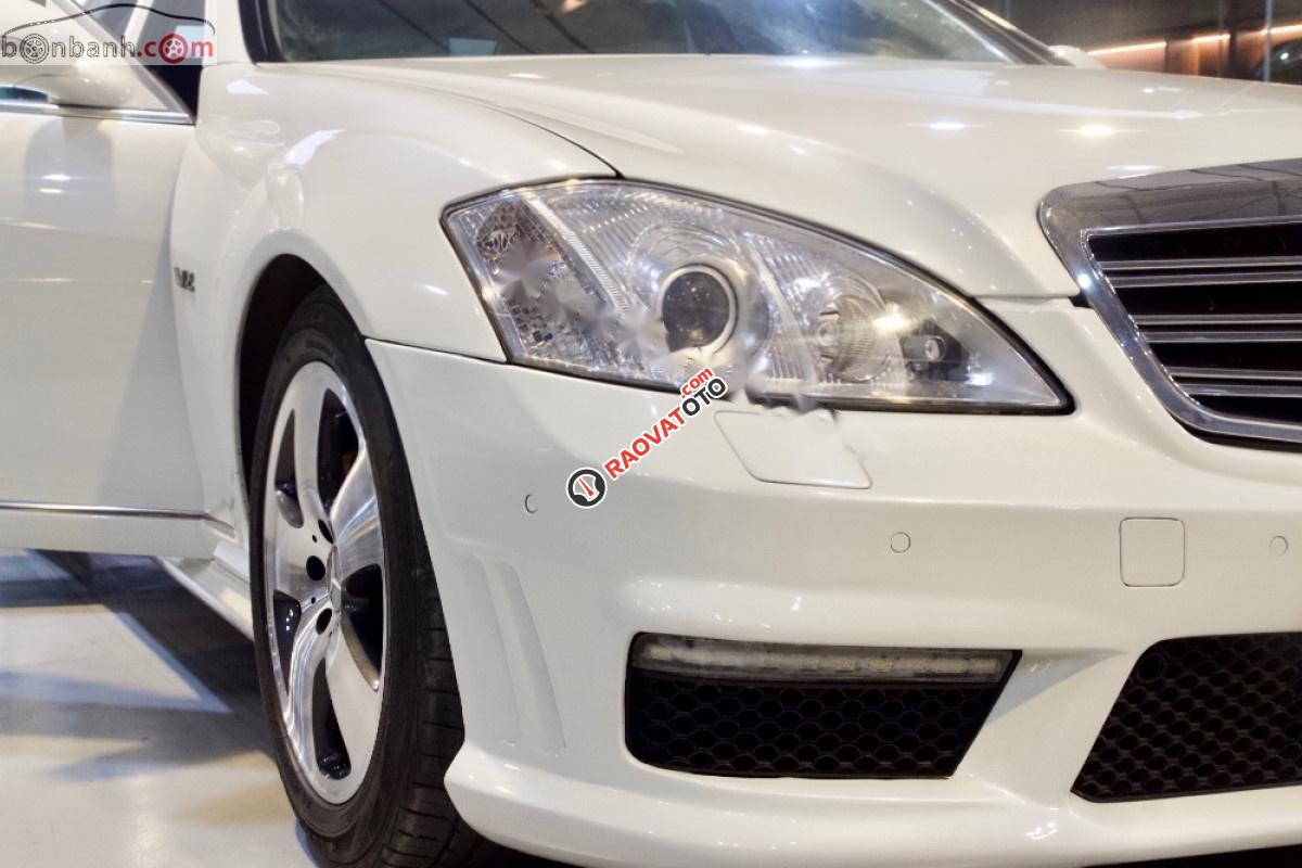 Cần bán Mercedes S350 2007, màu trắng, nhập khẩu, giá tốt-8