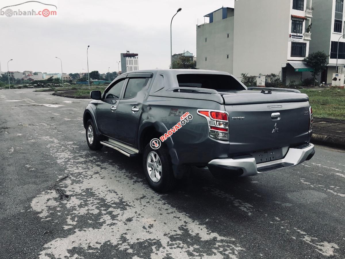 Cần bán lại xe Mitsubishi Triton 4x2 MT năm sản xuất 2016, màu xám, nhập khẩu-4