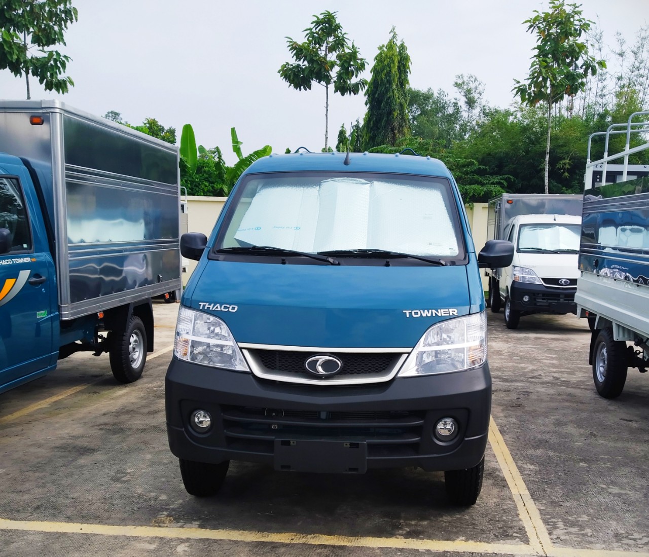 Cần mua bán xe tải Thaco Towner990- 990kg giá tốt, hỗ trợ trả góp Bà Rịa Vũng Tàu-9