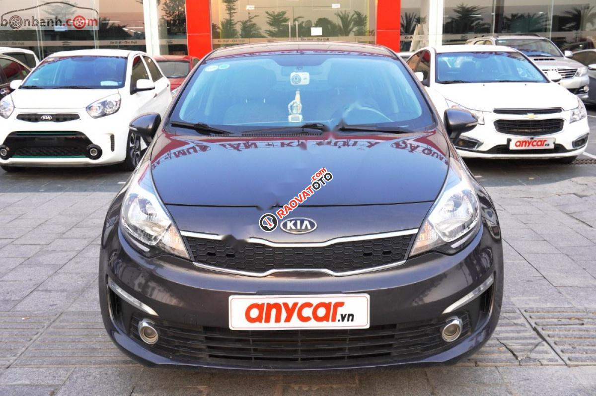 Cần bán lại xe Kia Rio 1.4 AT năm 2016, màu xám, nhập khẩu nguyên chiếc chính chủ-9