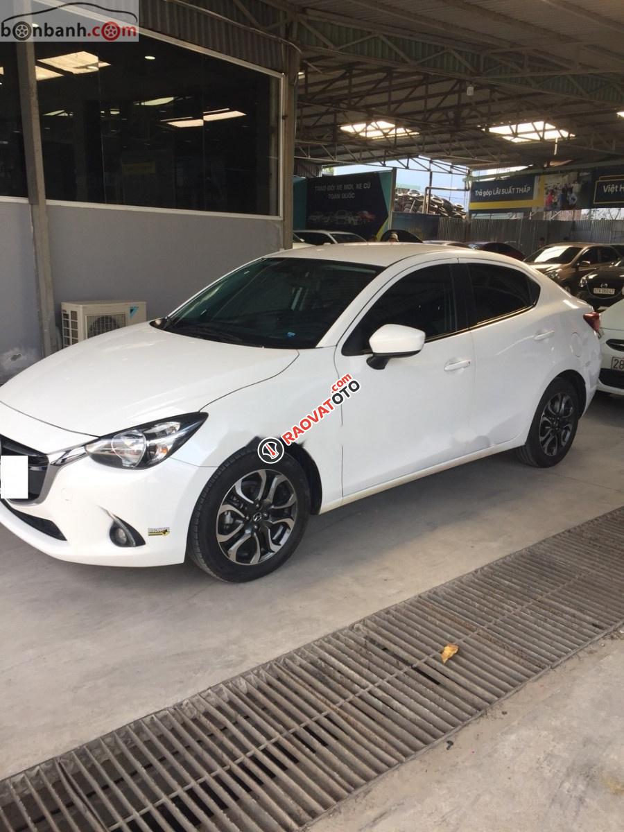 Bán Mazda 2 1.5 AT đời 2017, màu trắng, số tự động  -0