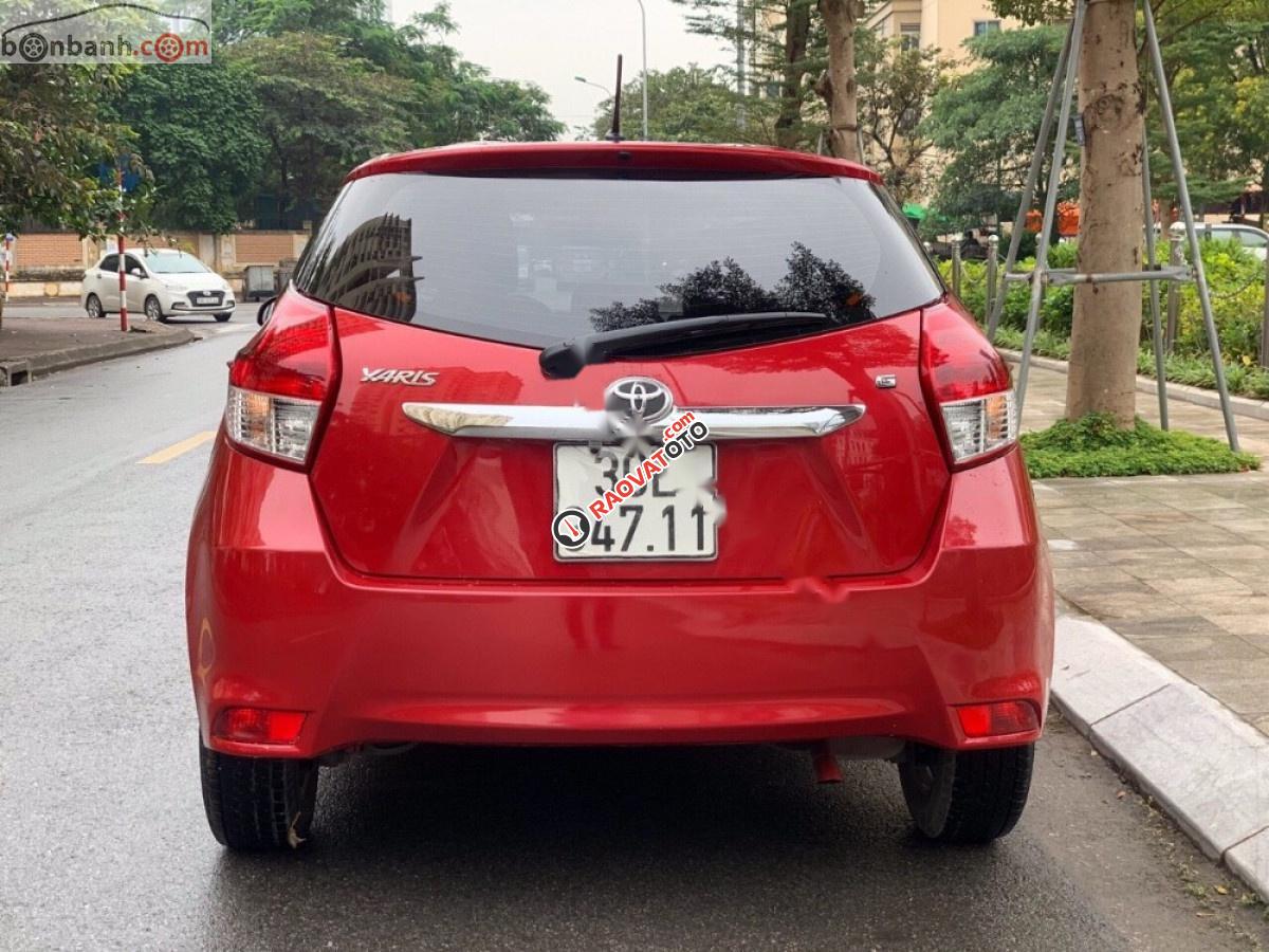 Bán Toyota Yaris 1.3G năm 2016, màu đỏ, nhập khẩu  -2