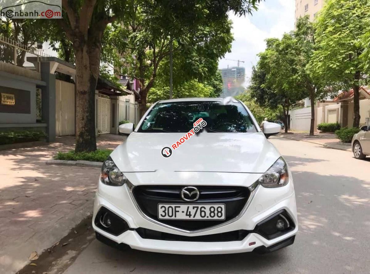 Bán Mazda 2 sản xuất 2017, màu trắng, giá chỉ 495 triệu-8