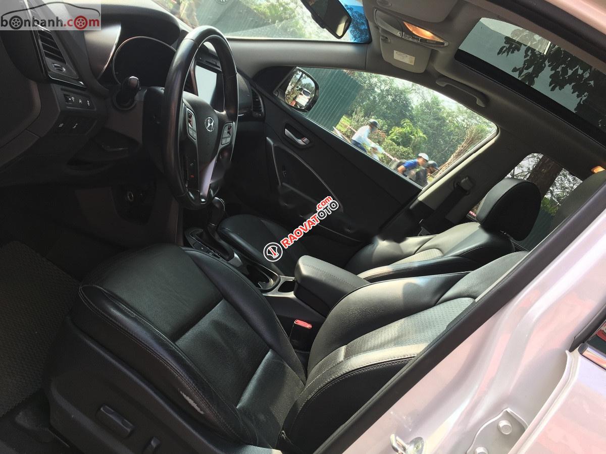 Bán Hyundai Santa Fe 2.4L 4WD năm sản xuất 2014, màu trắng -4