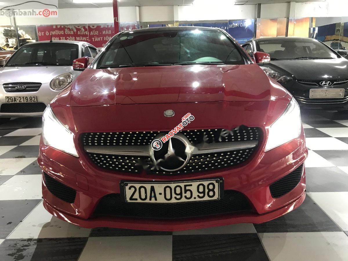 Bán xe Mercedes 250 năm 2014, màu đỏ, nhập khẩu nguyên chiếc -5